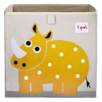 Little Pea_3 Sprouts τετράγωνο καλάθι τακτοποίησης_Rhino3